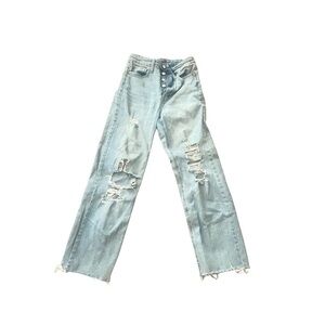 Wild Fable Super HI Rise Straight Cut Jeans Size 00